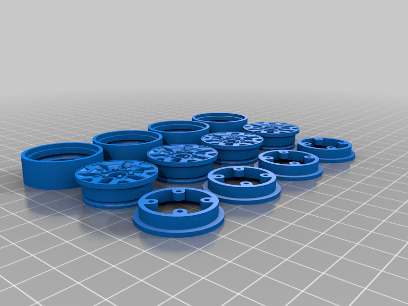 TRD 1.0 beadlock wheels