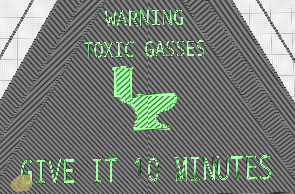 funny bathroom sign