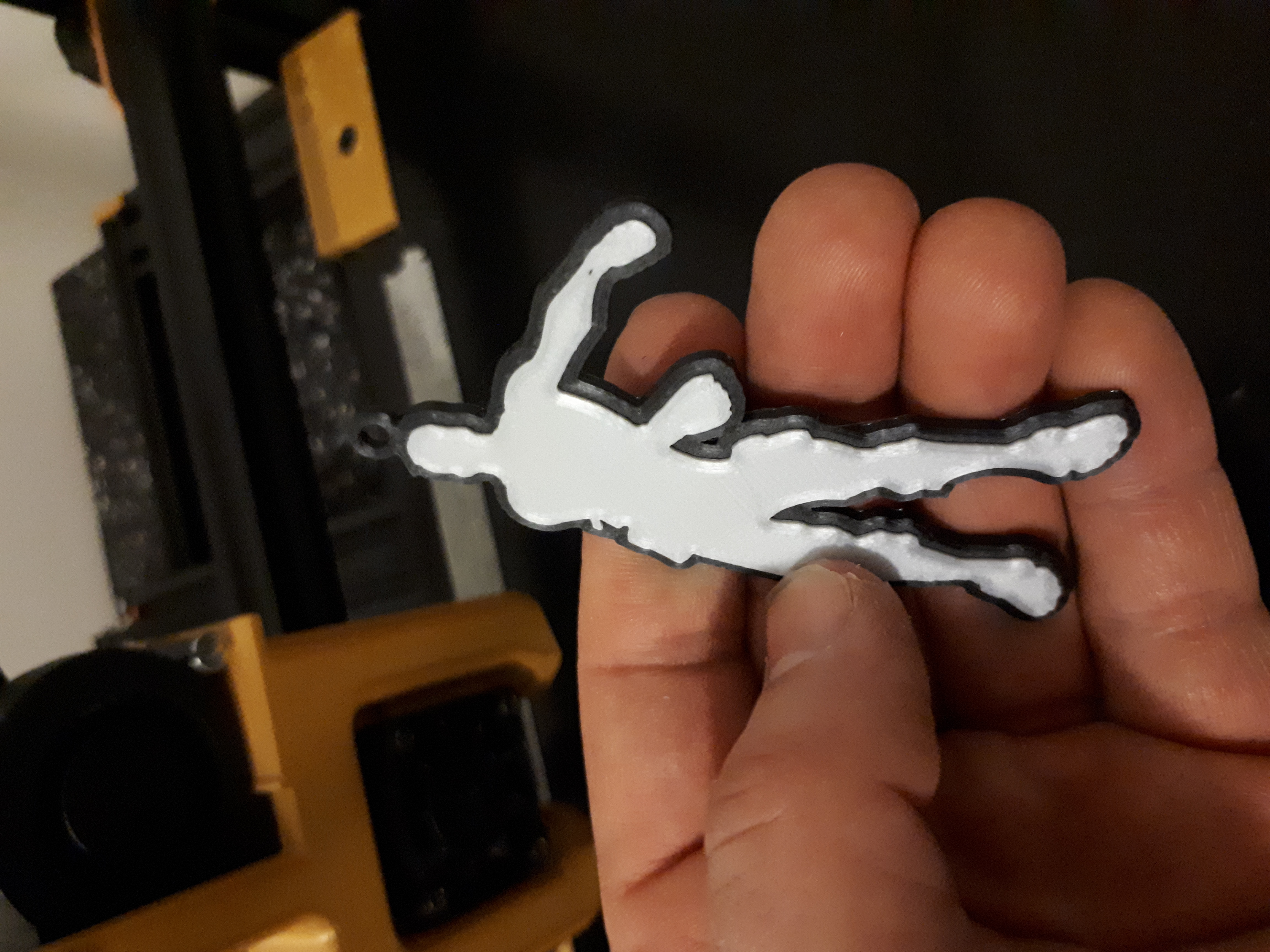 Fortnite Floss Dance Keyring