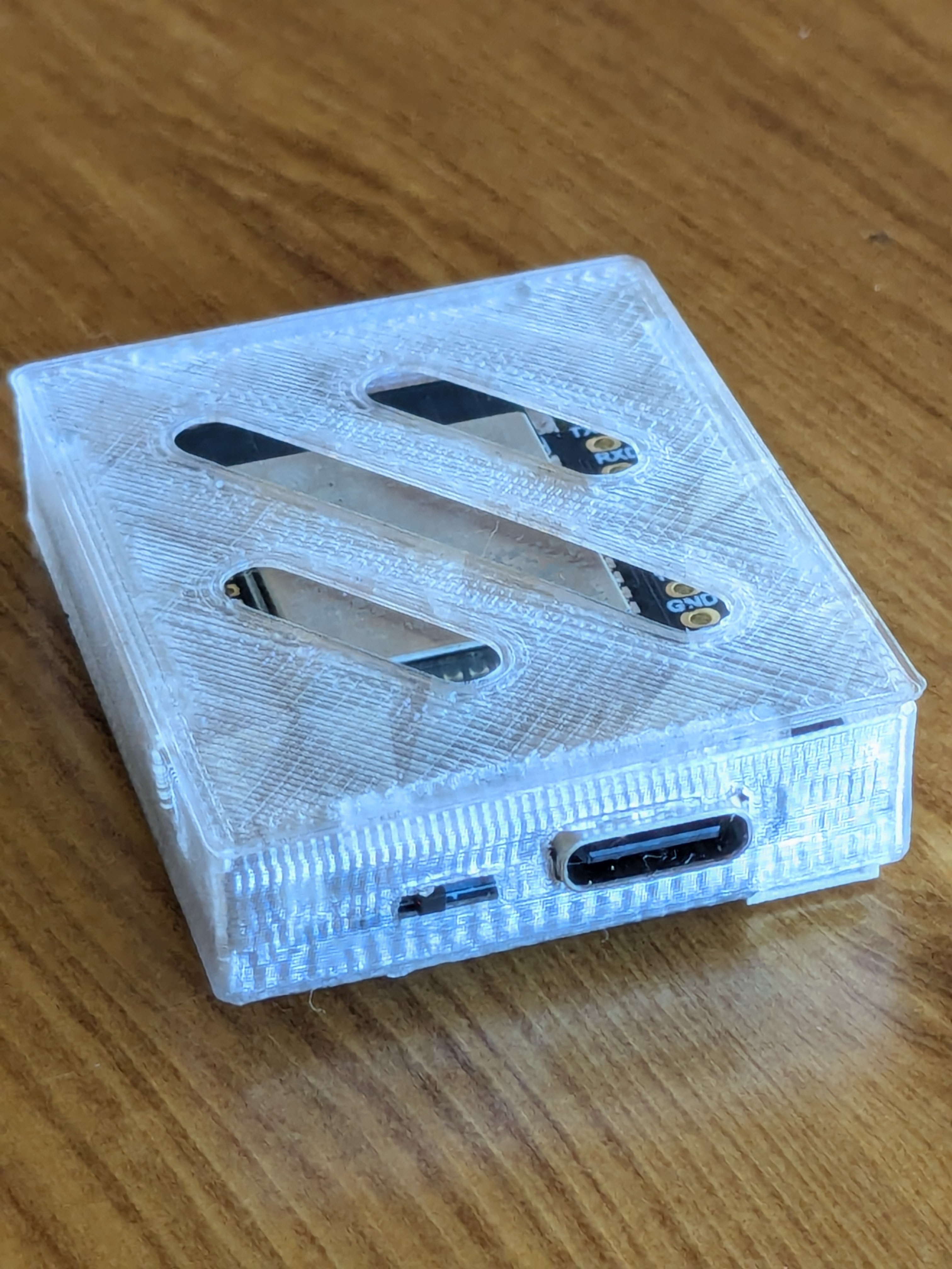 Slim Vented Case for LilyGO T3-S3 (Wearable-Optimized)