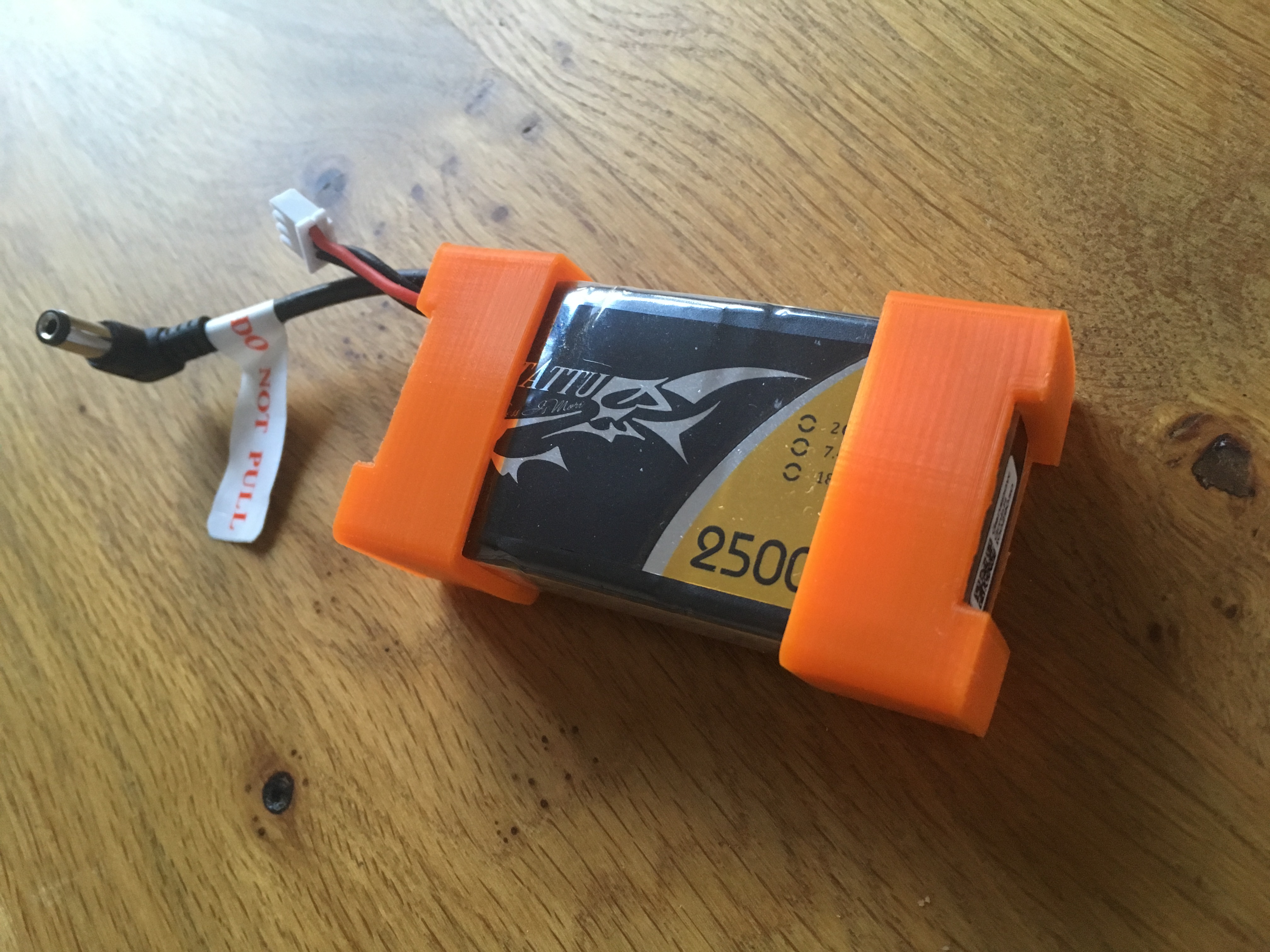 Holder for Farshark Tattu Lipo 2500 mAh