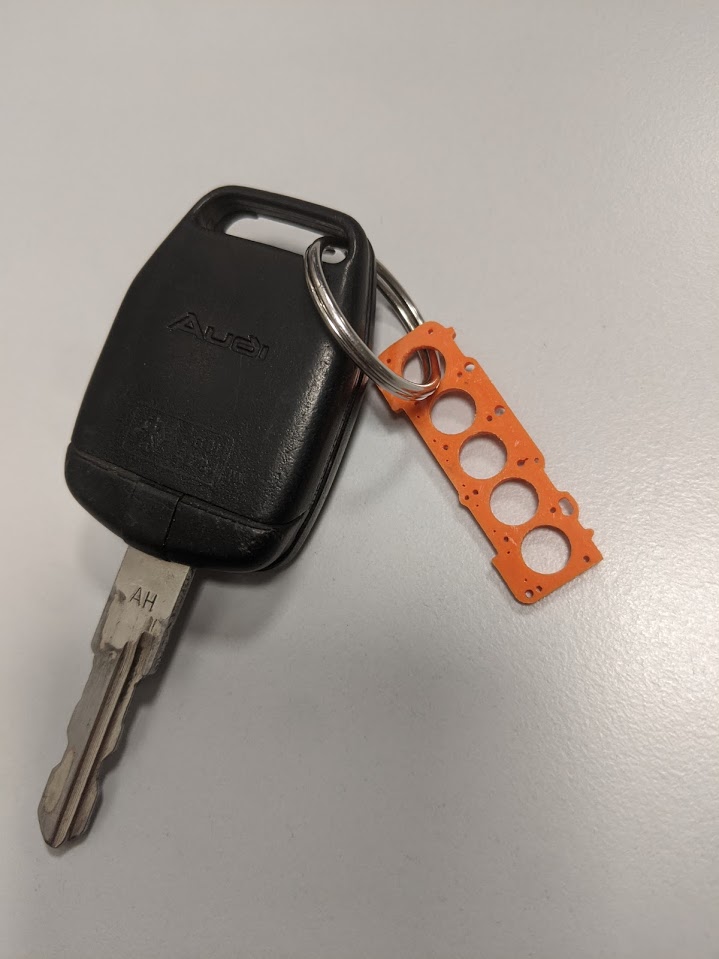 Keychain Audi 20V Inline5 2.2