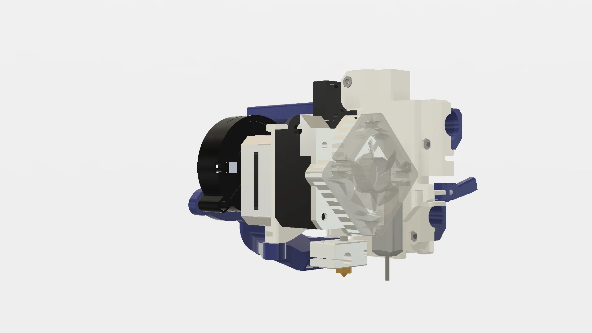 Titan Aero Prusa i3 MK2 BLTouch Mount