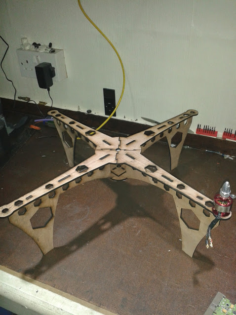Laser cut Quad Copter frame
