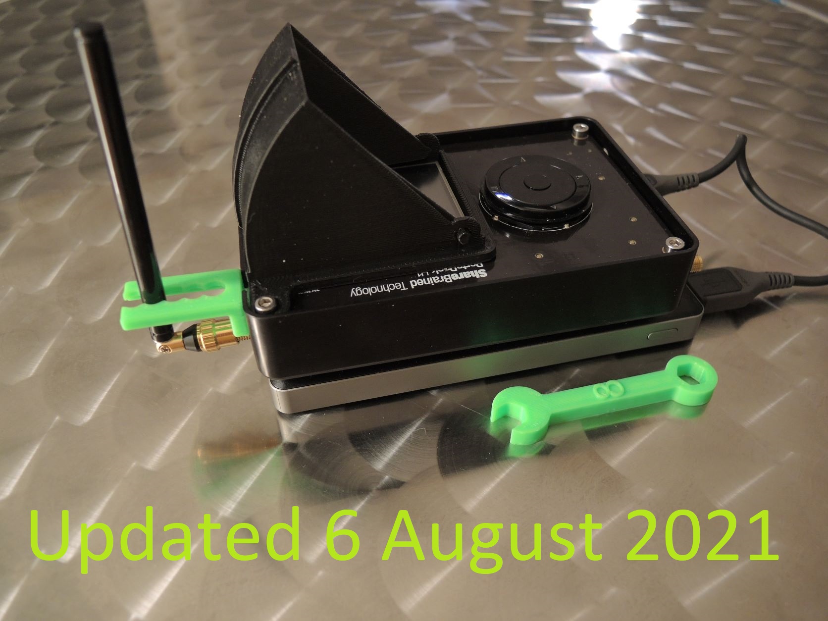 HackRF Portapack H1 Antenna Stabilizer