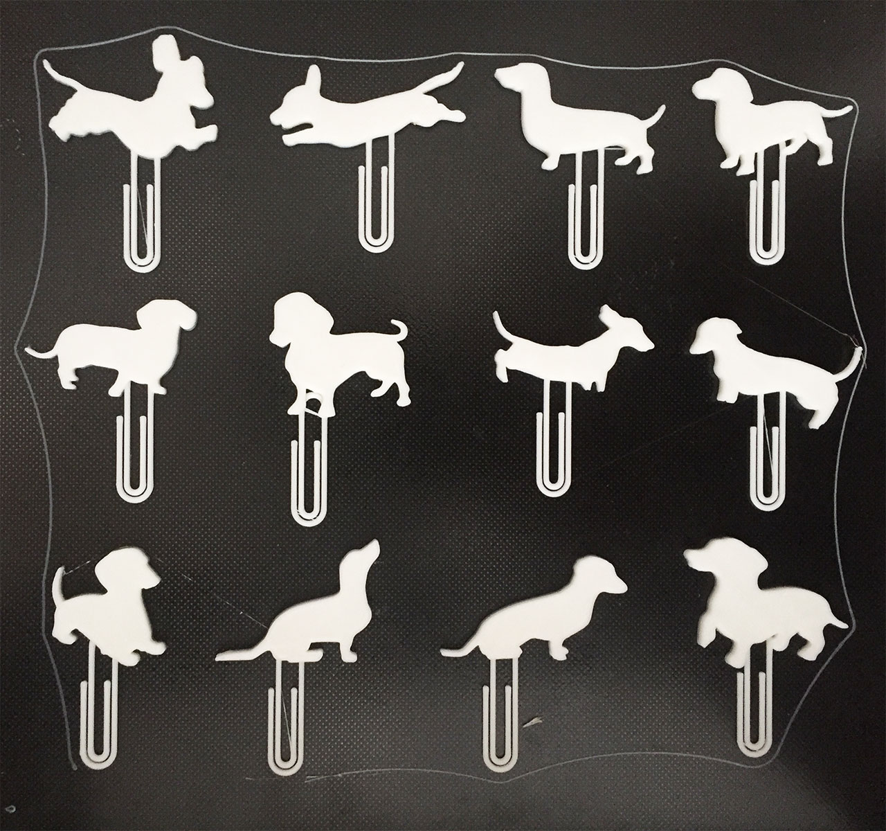 Dachshund paperclips