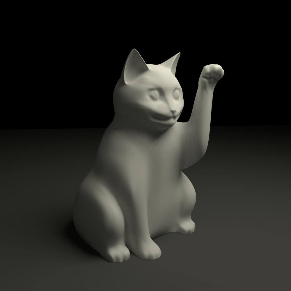 waving lucky cat - maneki neko