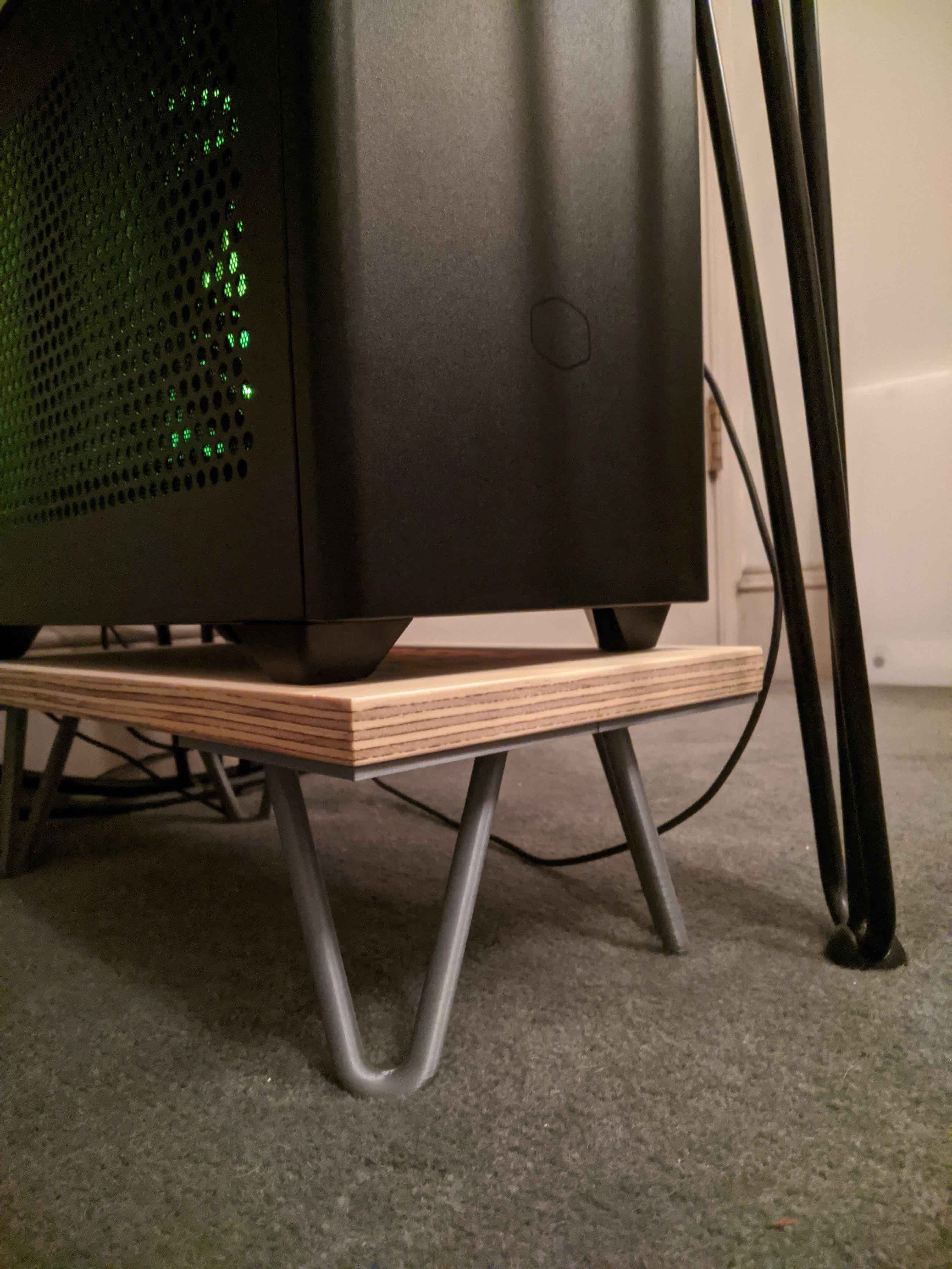 4" Hairpin Leg