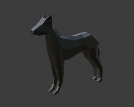 Low Poly Dog