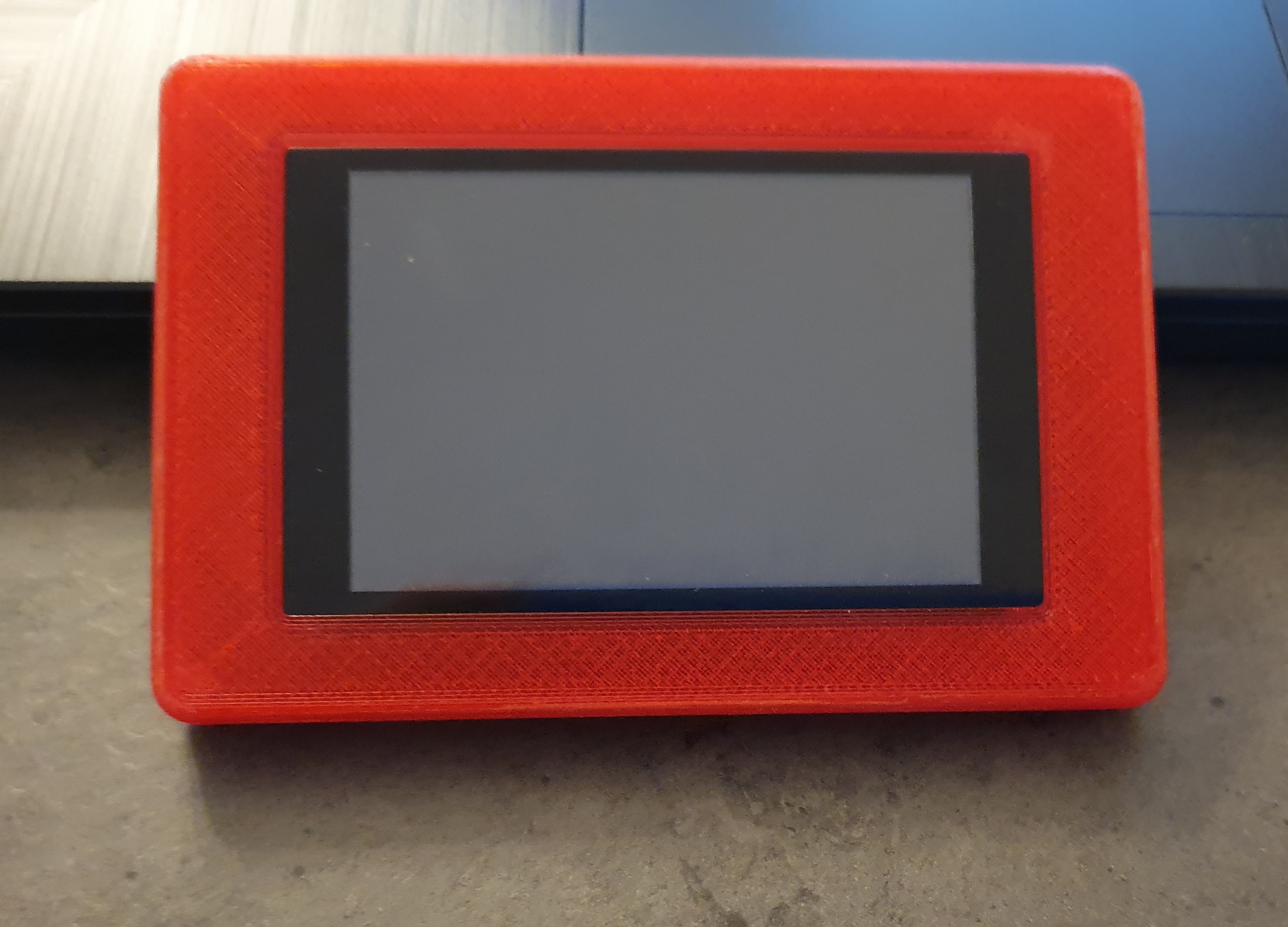 Raspberry Innot-maker 3.5 touchscreen - Switch plate Wall for 503 box (Italian)