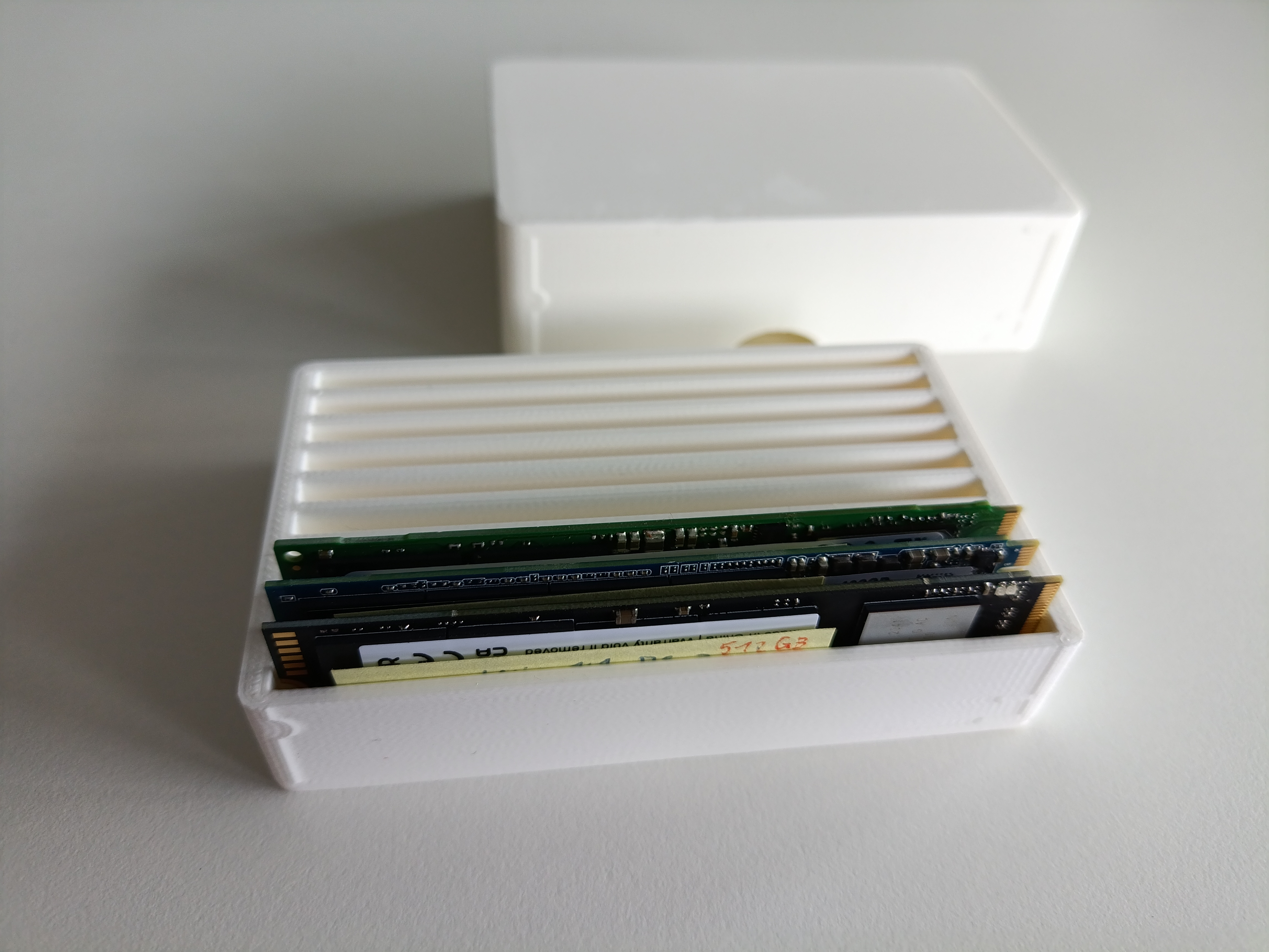 M.2 SSD Holder or Case for 2280 and 2230 form factors