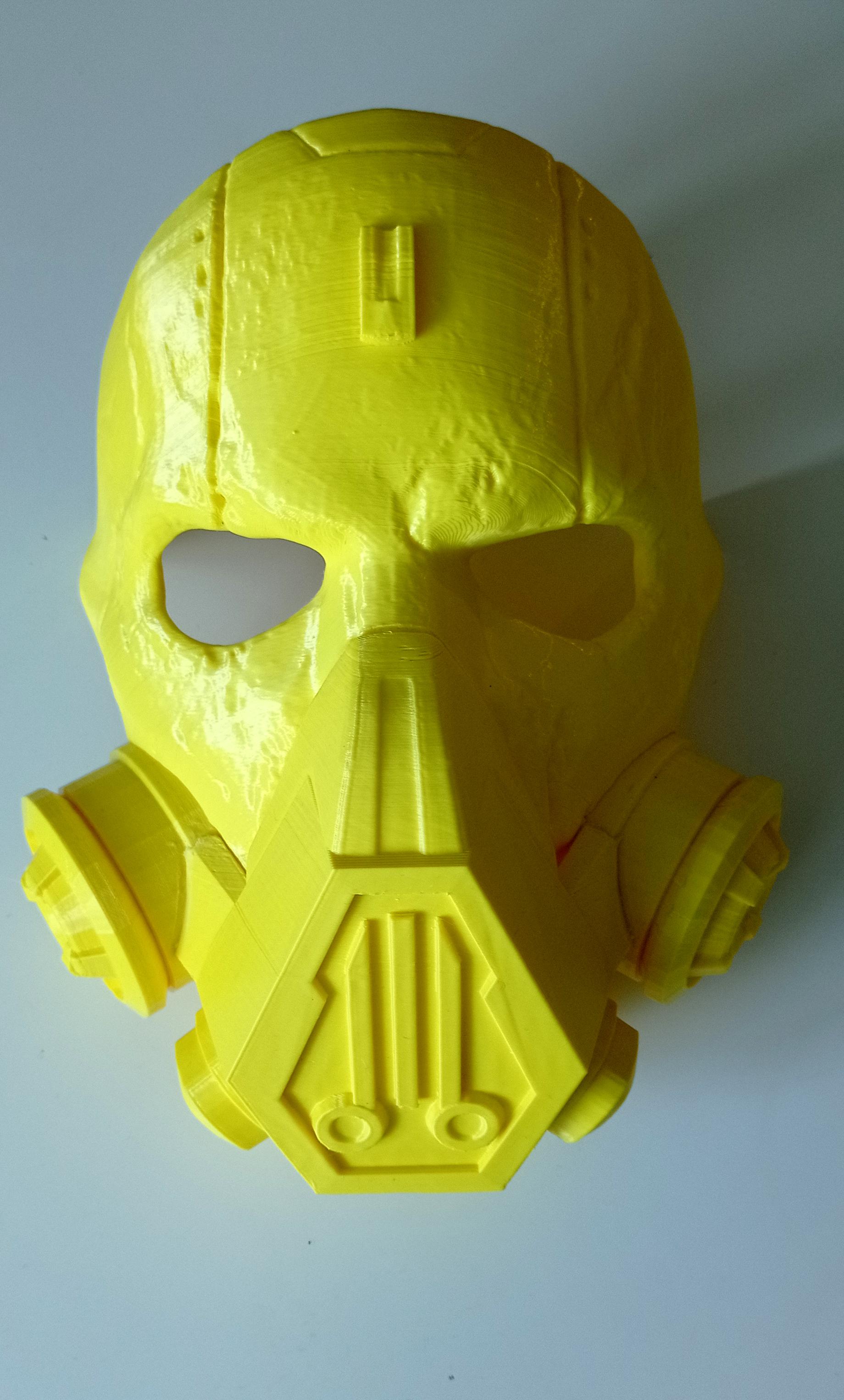 Caustic Blackheart mask from Apex Legends