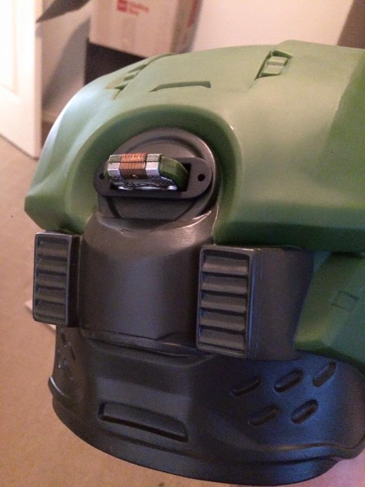 Halo Master Chief Helmet - Cortana A.I. Chip Receiver Port