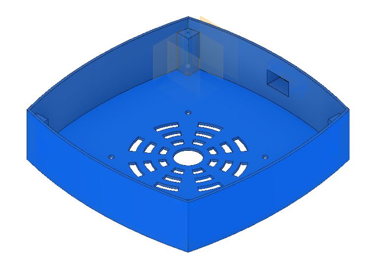 Custom made LED lamp case