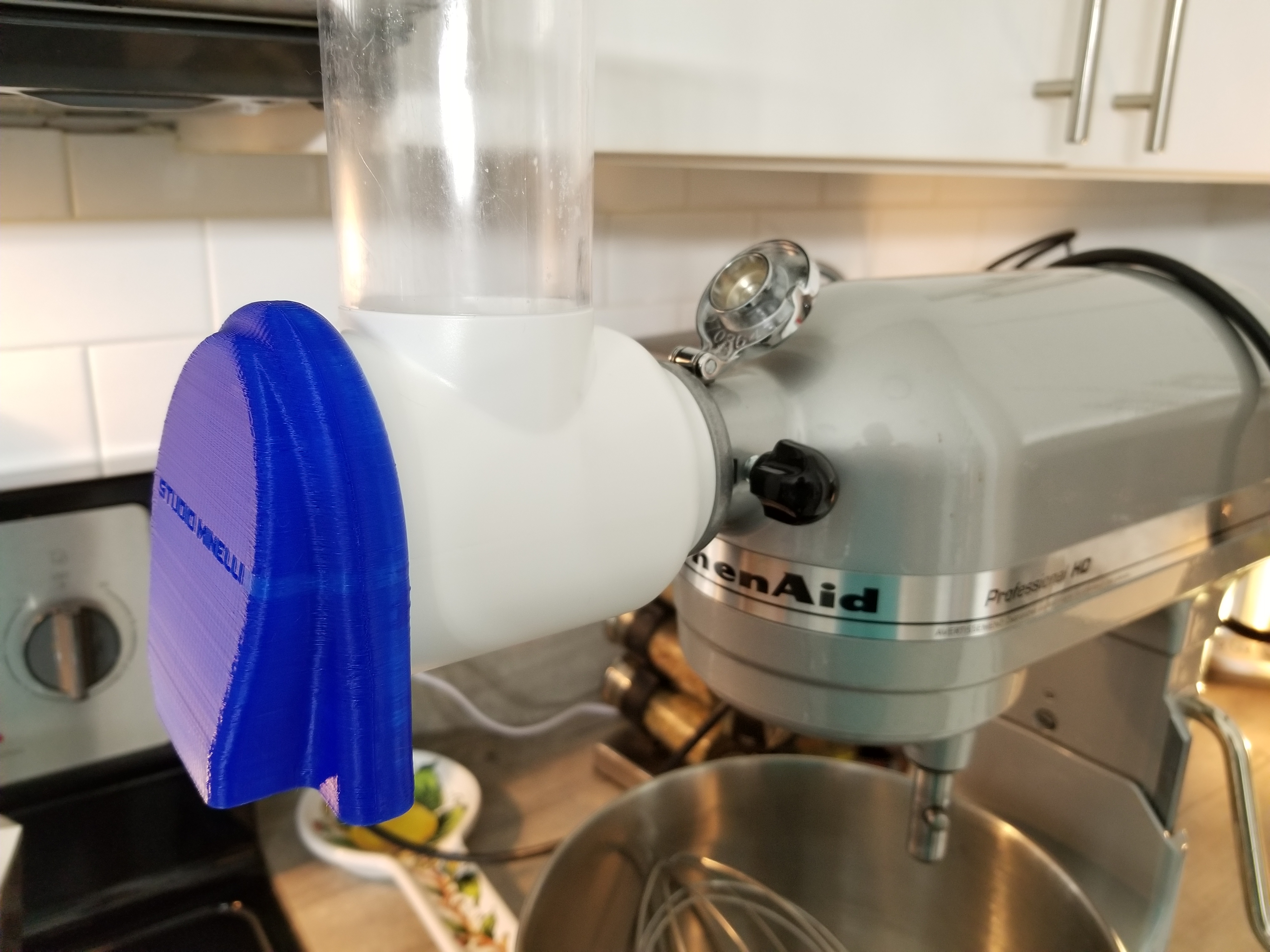Cheese Grating Funnel for Kitchen Aid accessory