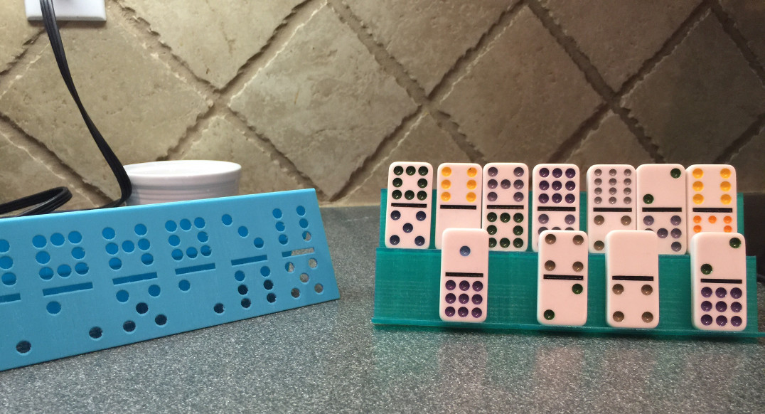 Two-tiered Domino Rack