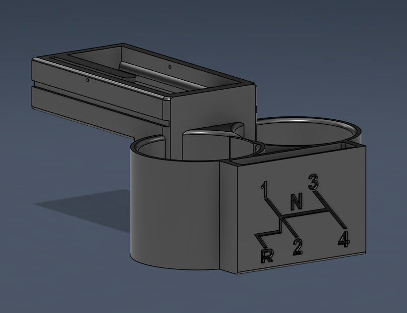 Classic VW beetle Cup holder