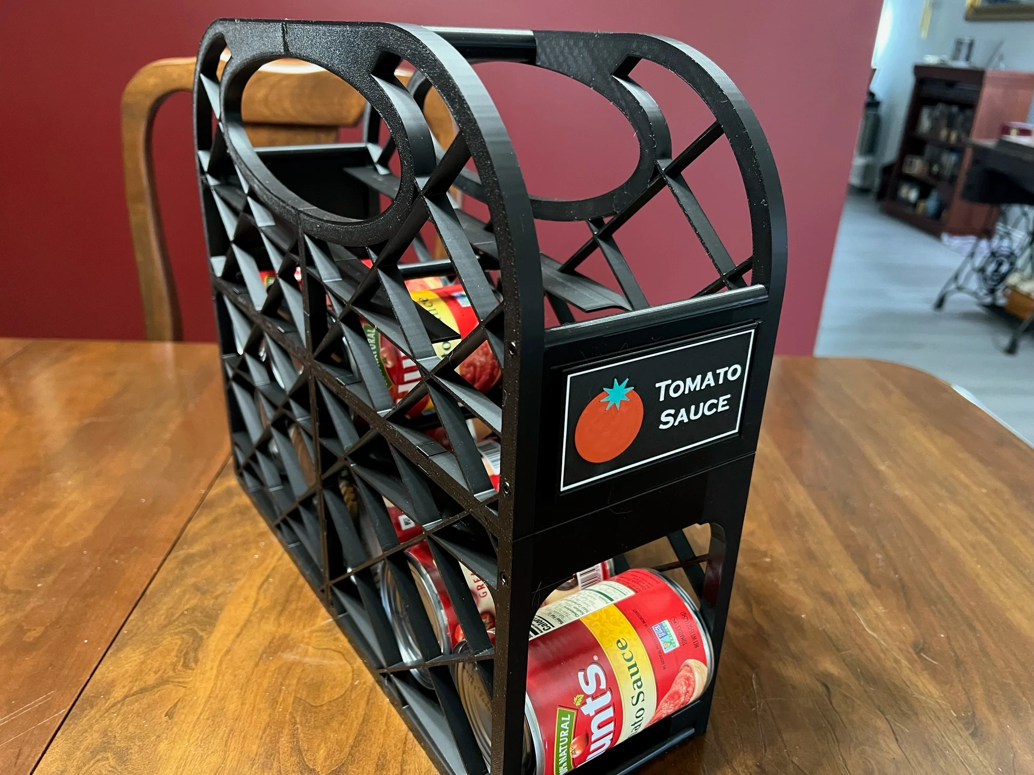 Vegetable Can Dispenser w/ Labels