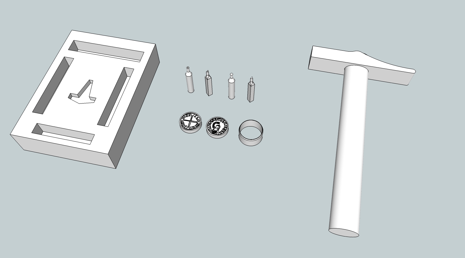 Viking Coin Striking set