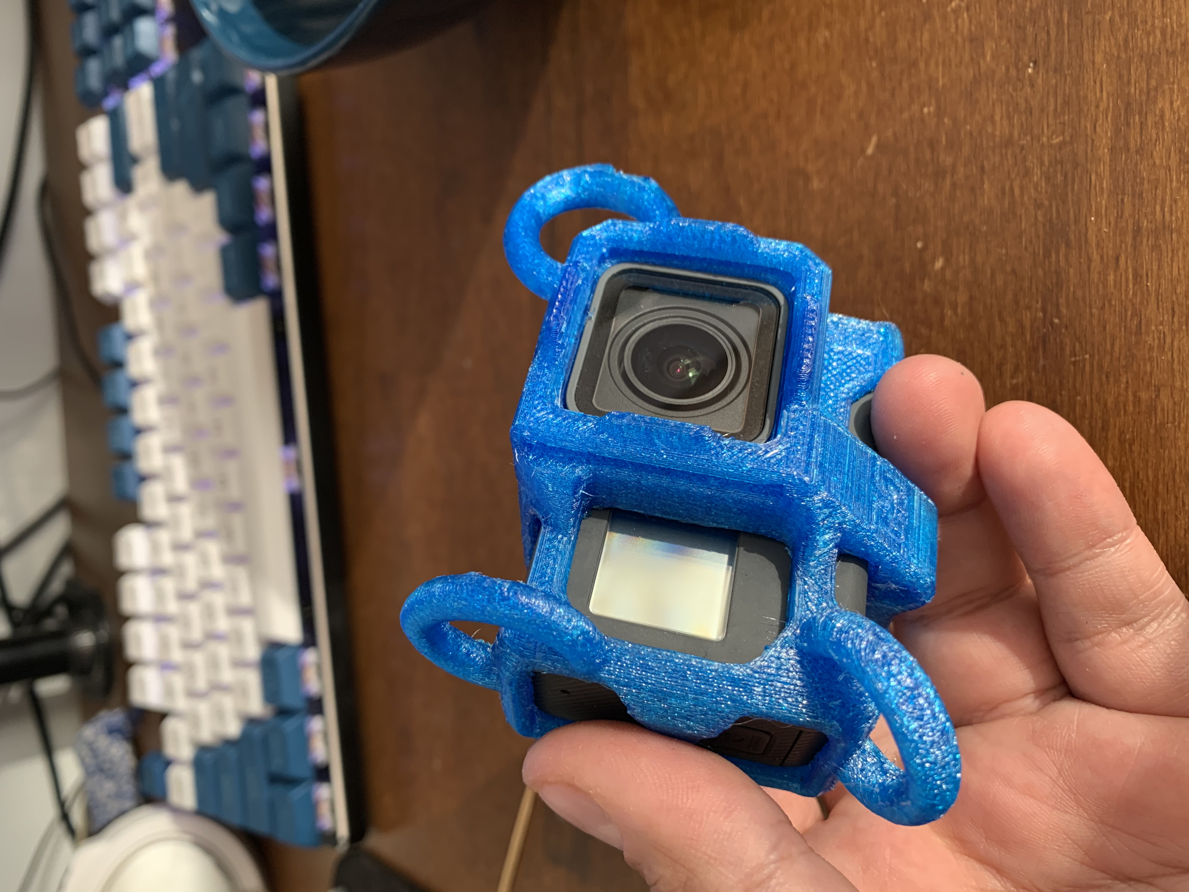 Team Mistral AK47 GoPro Hero6/7 Cage mount With extra protection
