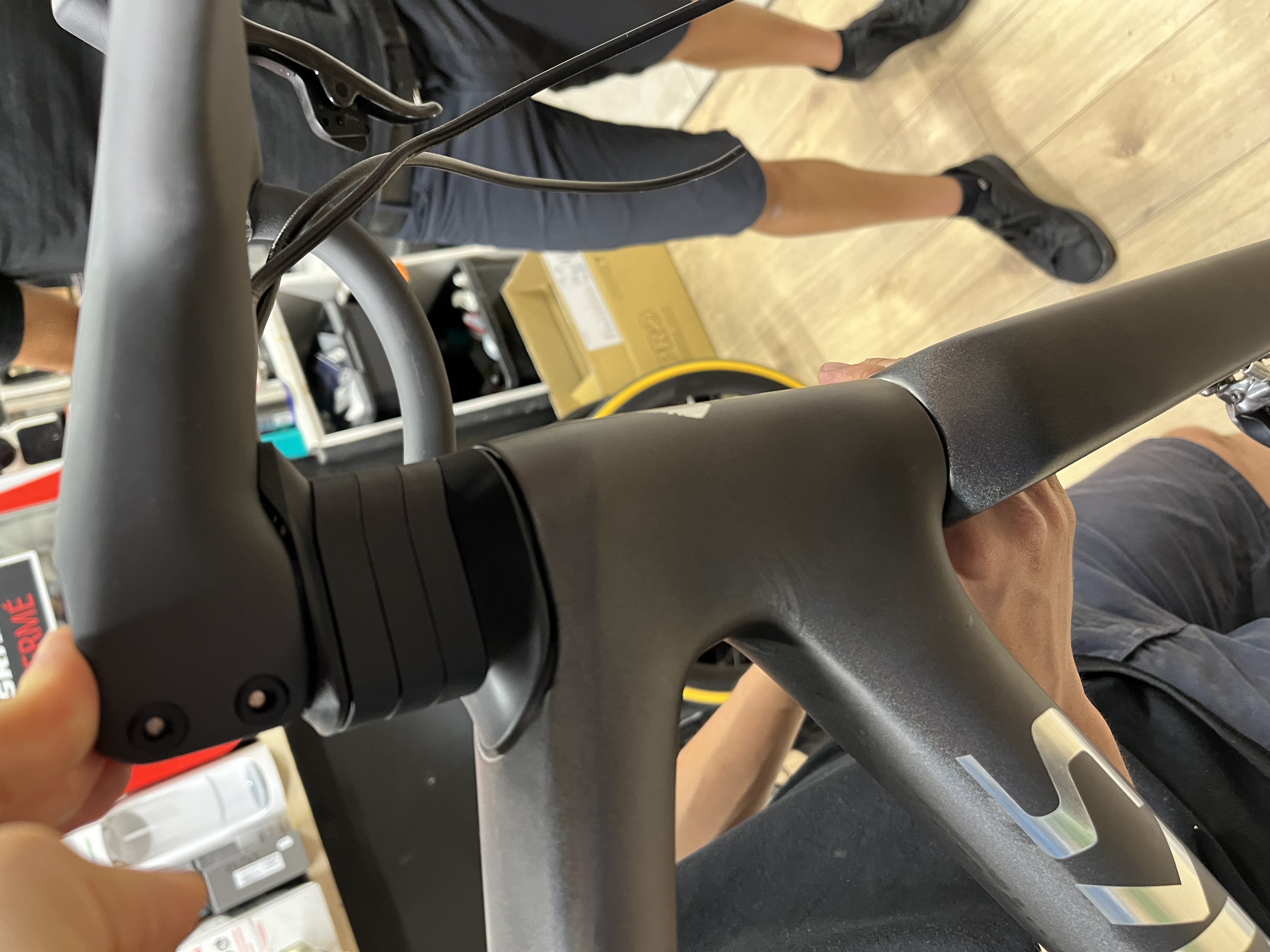 Specialized Tarmac SL7 headset Rapide adapter