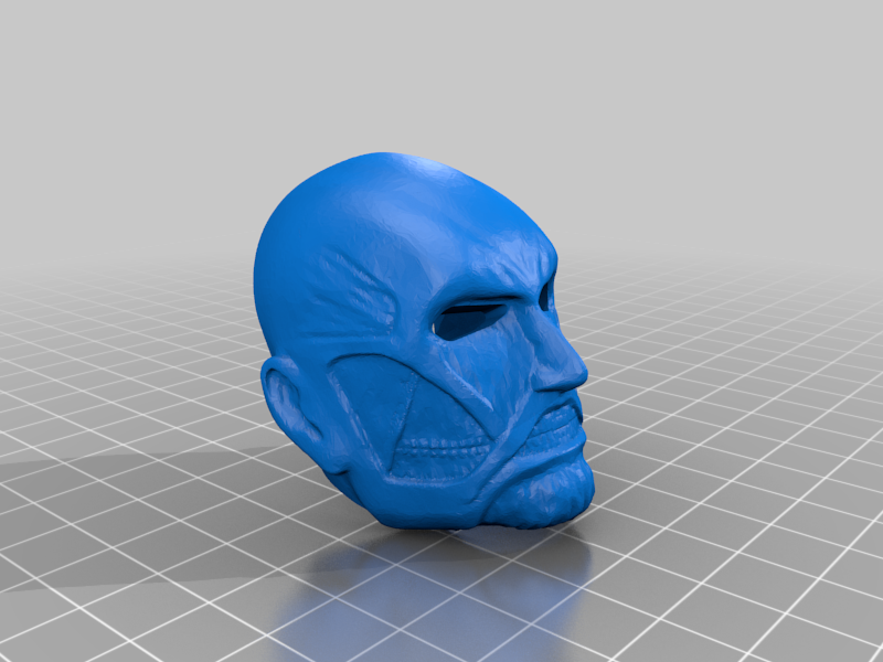 Attack on titan Colossal Titan Mask