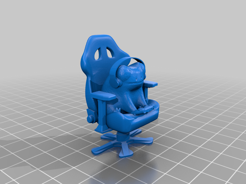 Fred the gamer frog