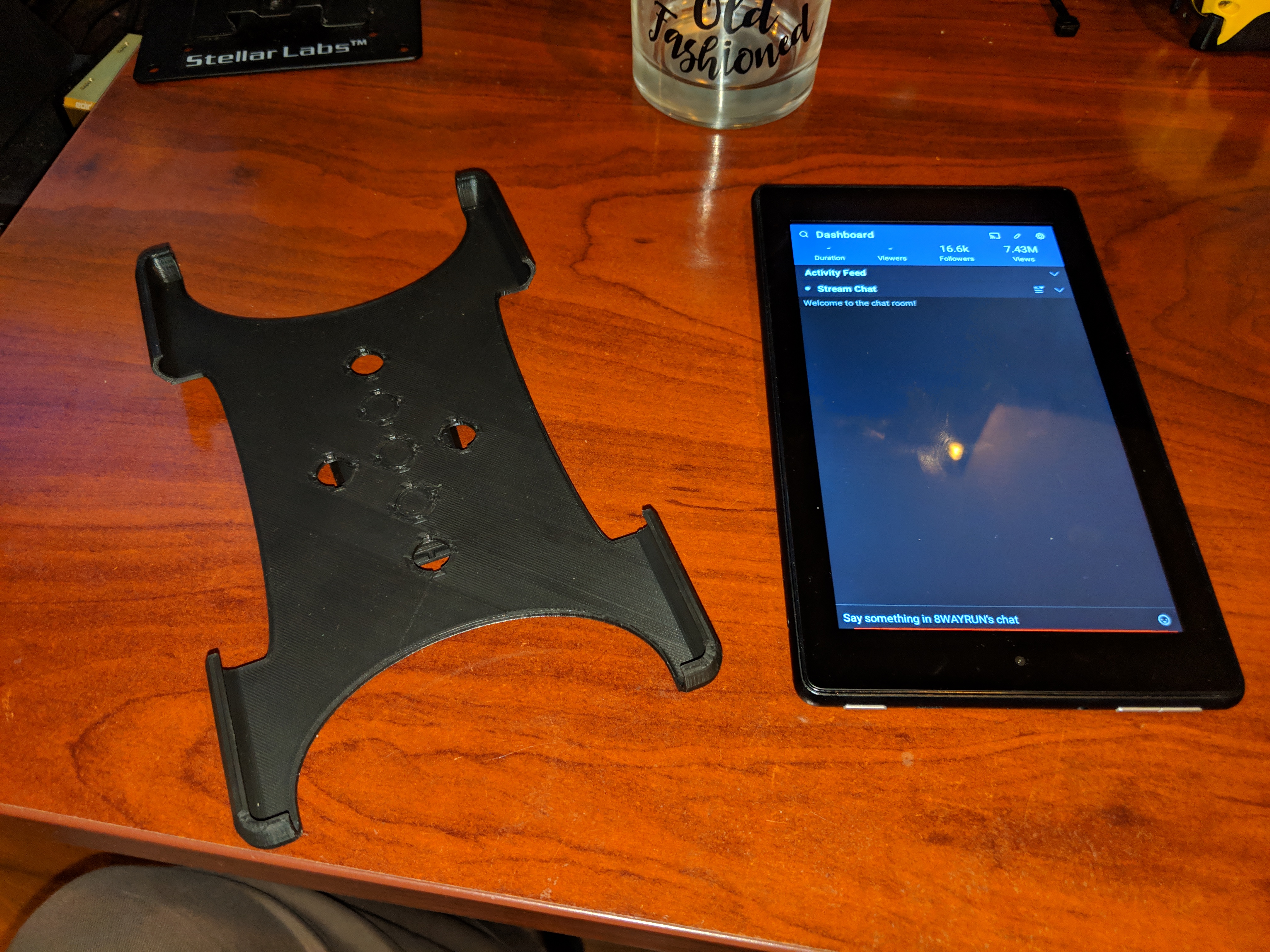 Amazon Fire 7 (2017) Case for Stellar Labs LCD Mount