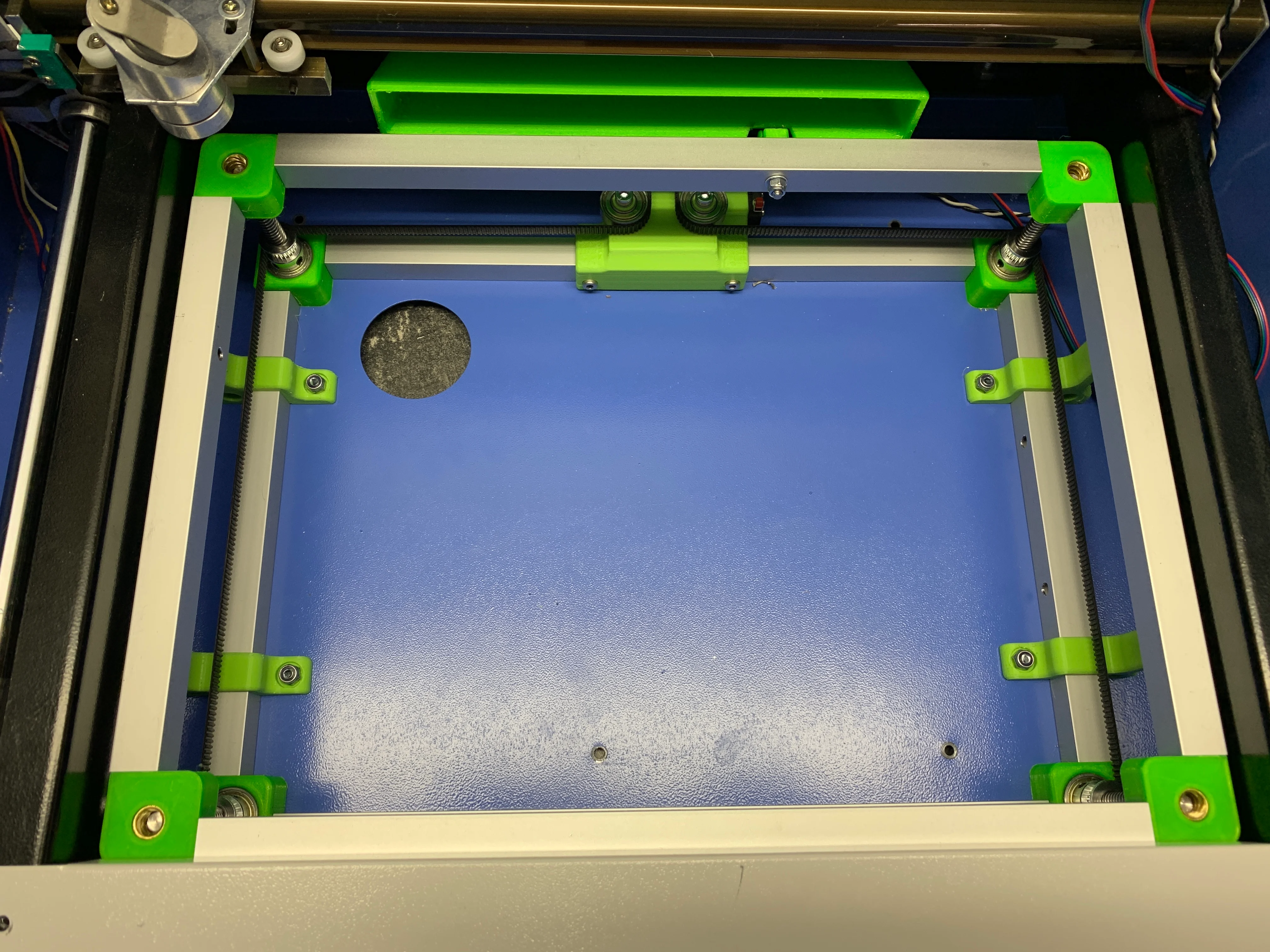 K40 Laser Tisch motorgetrieben / K40 motorized lasertable