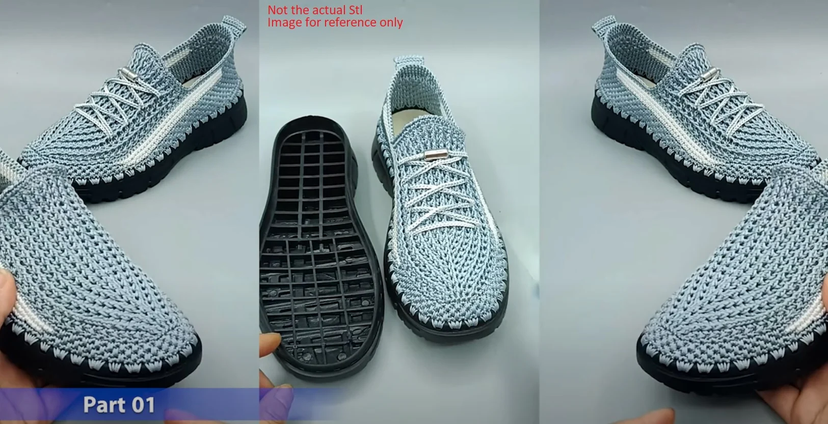 Knitting shoes