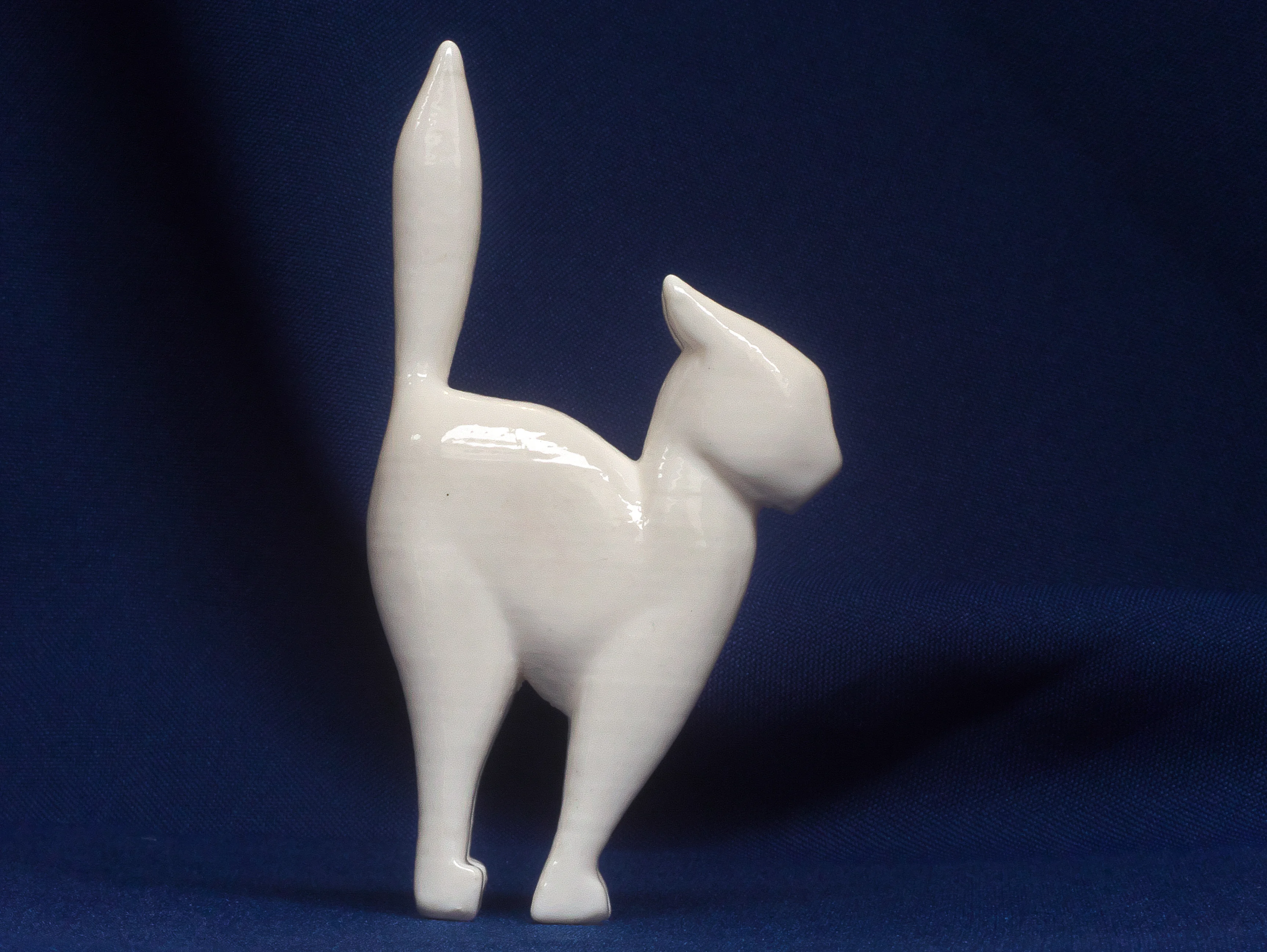Jean Gordon's carving Standing Cat