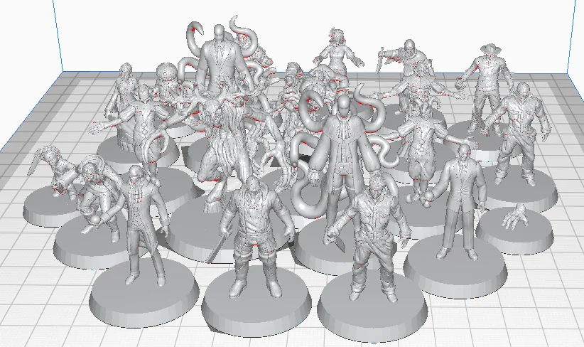 Medieval Horror Icons Remixed for 32mm