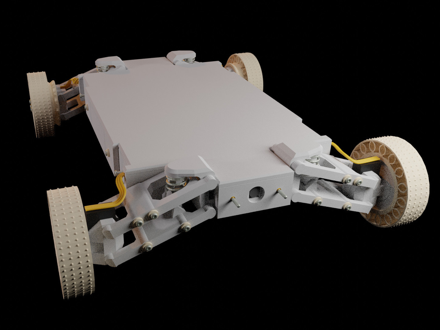 3D printed vehicle controllable over the internet with a raspberry pi