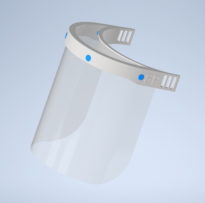 The protective visor