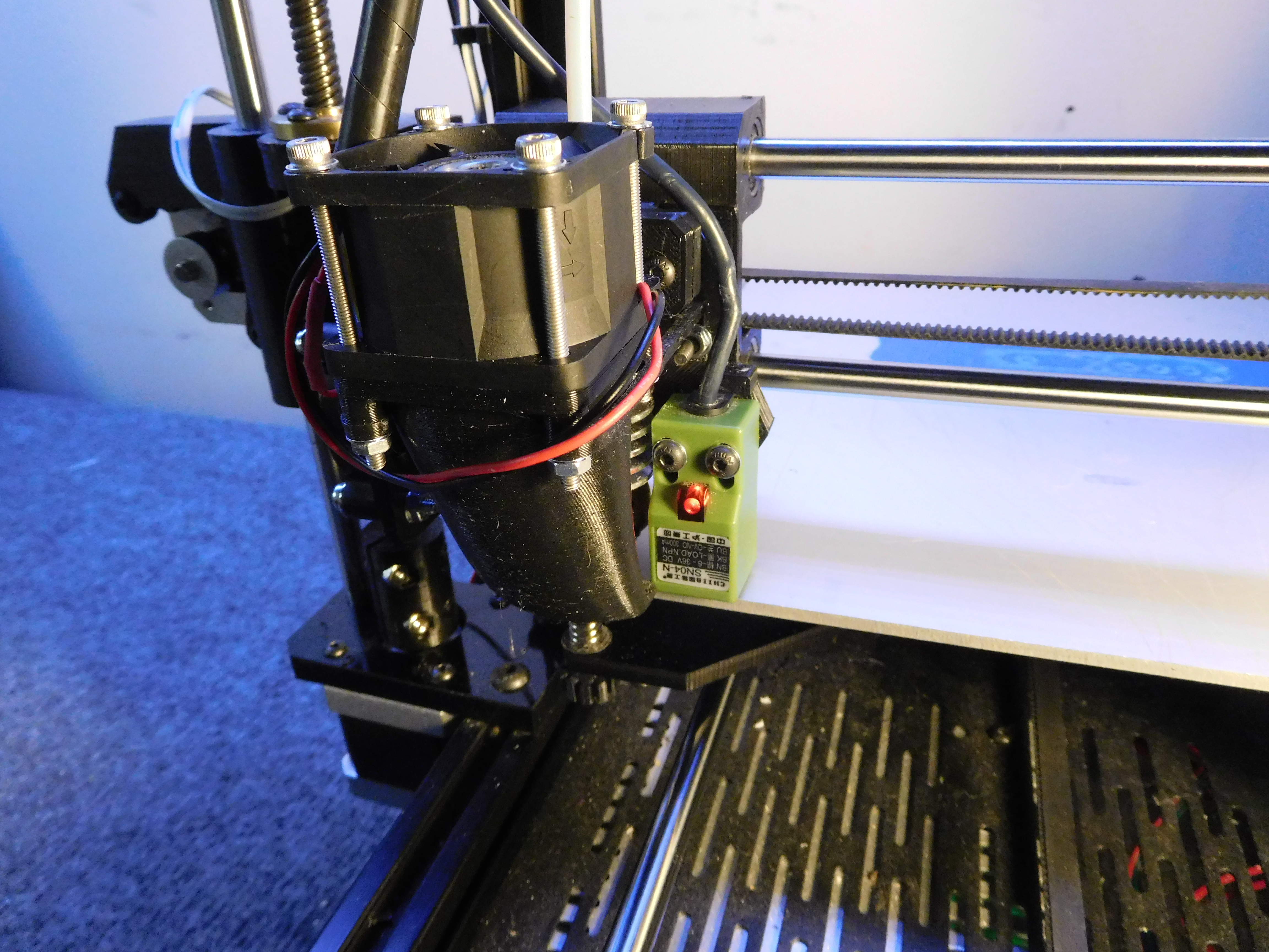 DMS Create DP5 New Extruder/Fan/Sensor mount