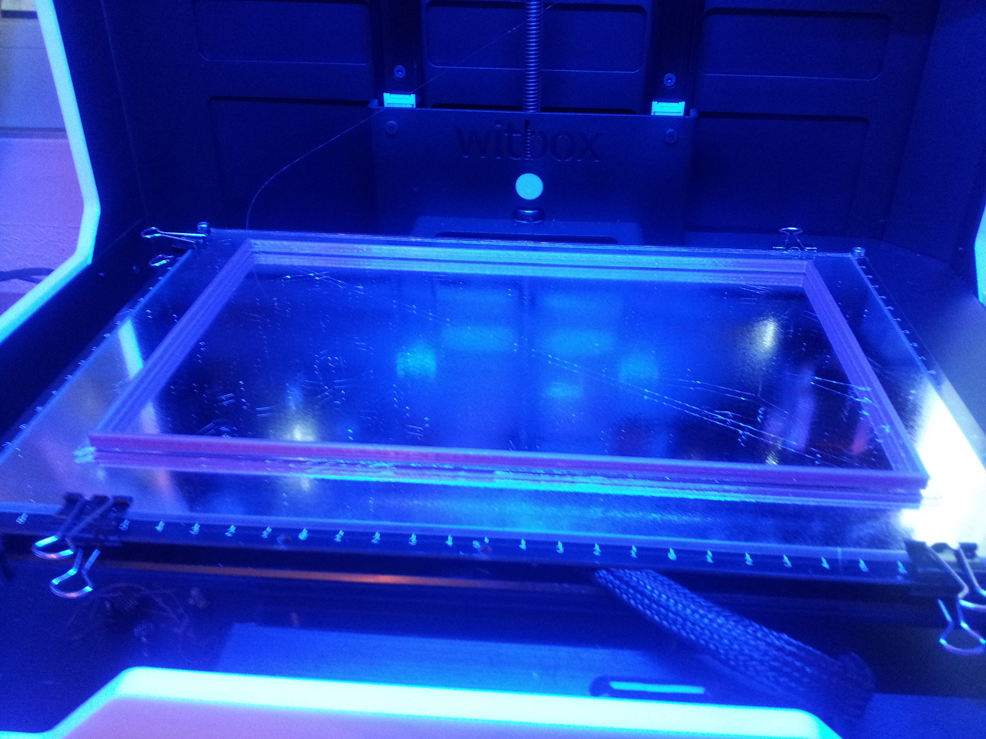 Witbox heat bed