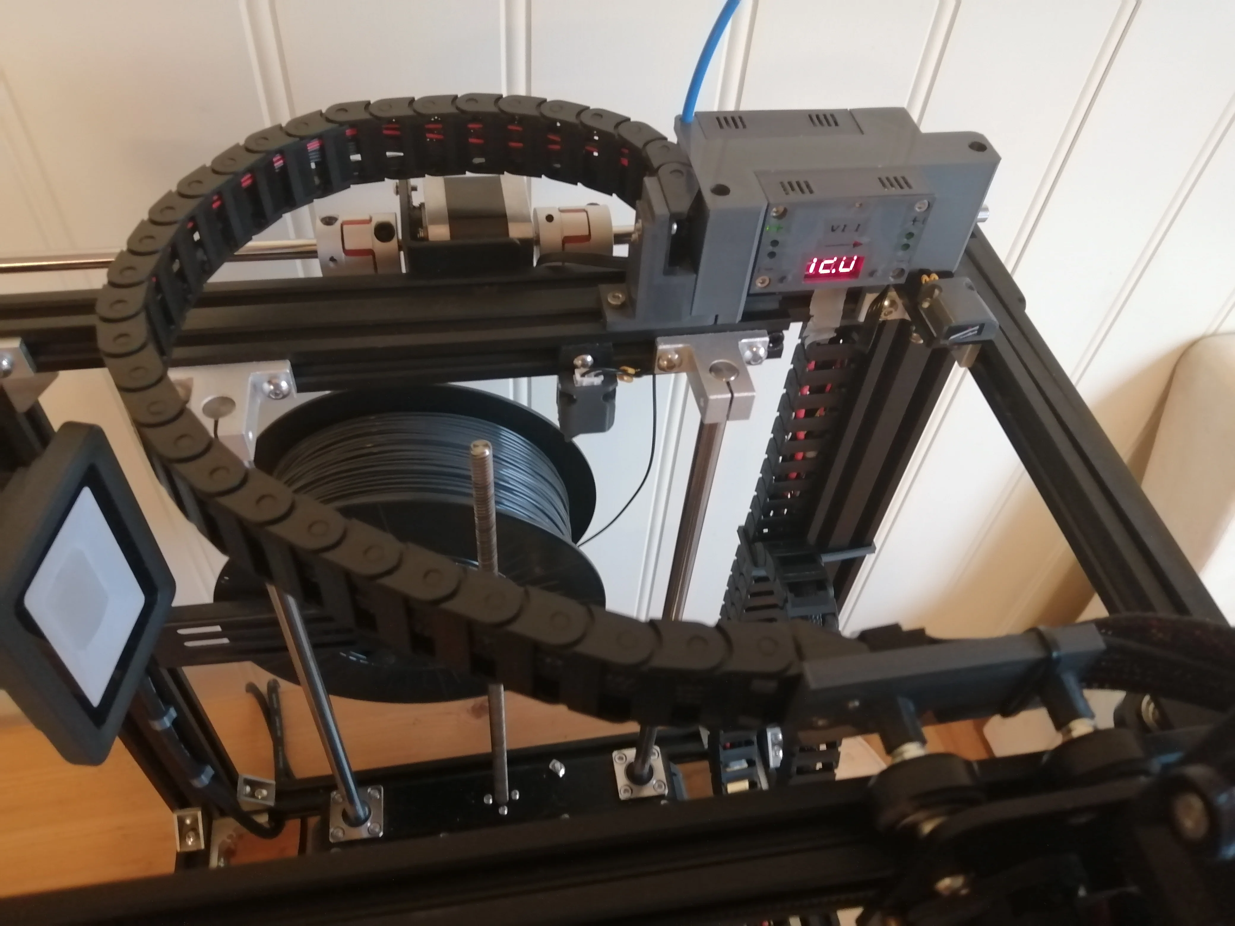 Ender 5 upgrade - Hidden cables - Cable chain