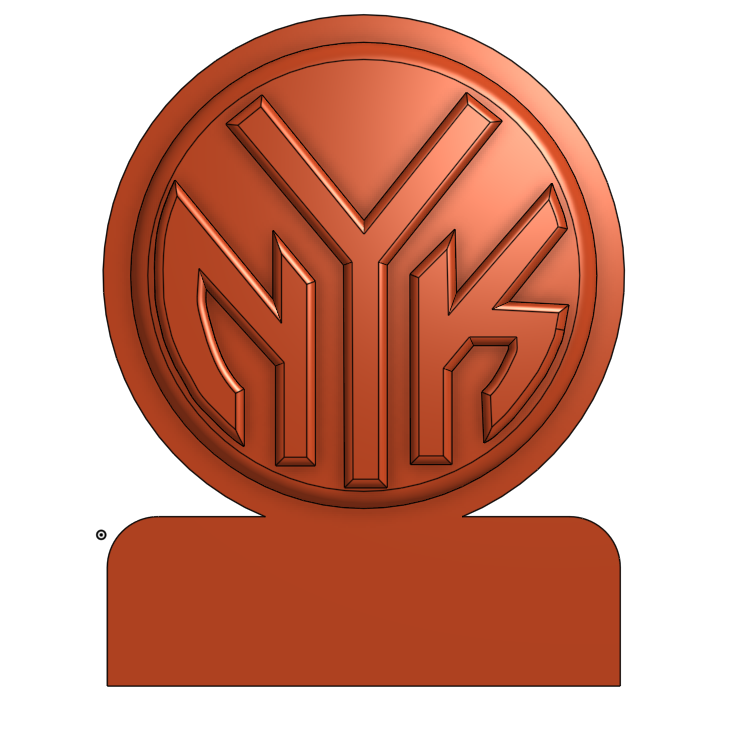 New York Knicks Logo Decoration