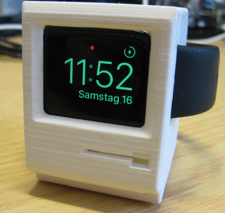 Classic Mac Apple Watch Charger