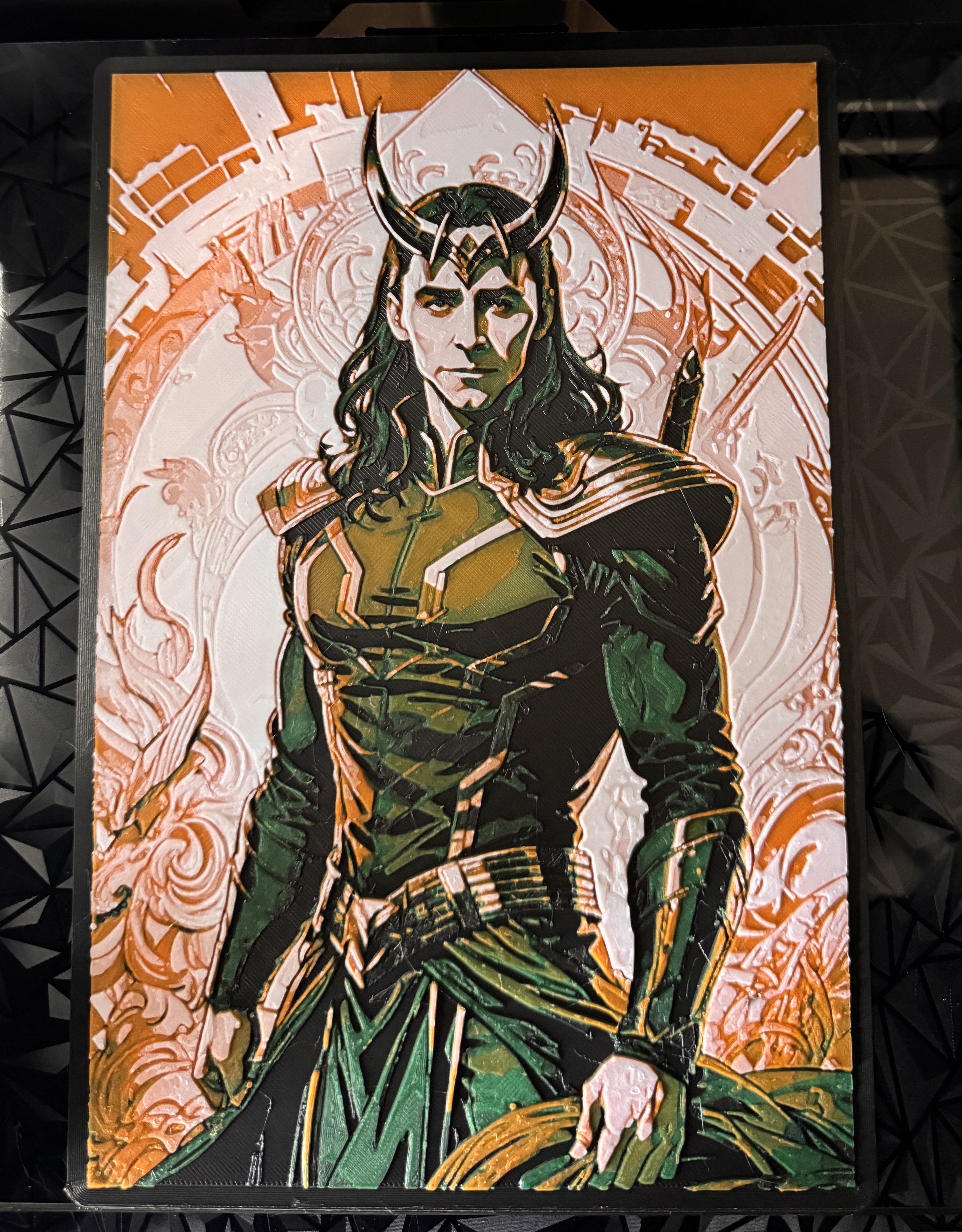 Loki - Hueforge Print