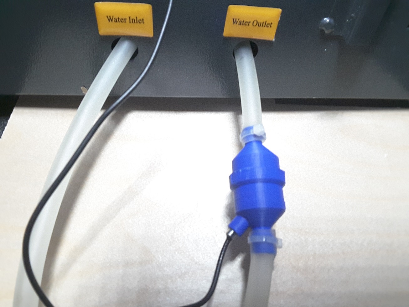 K40 Laser Inline temp sensor housing