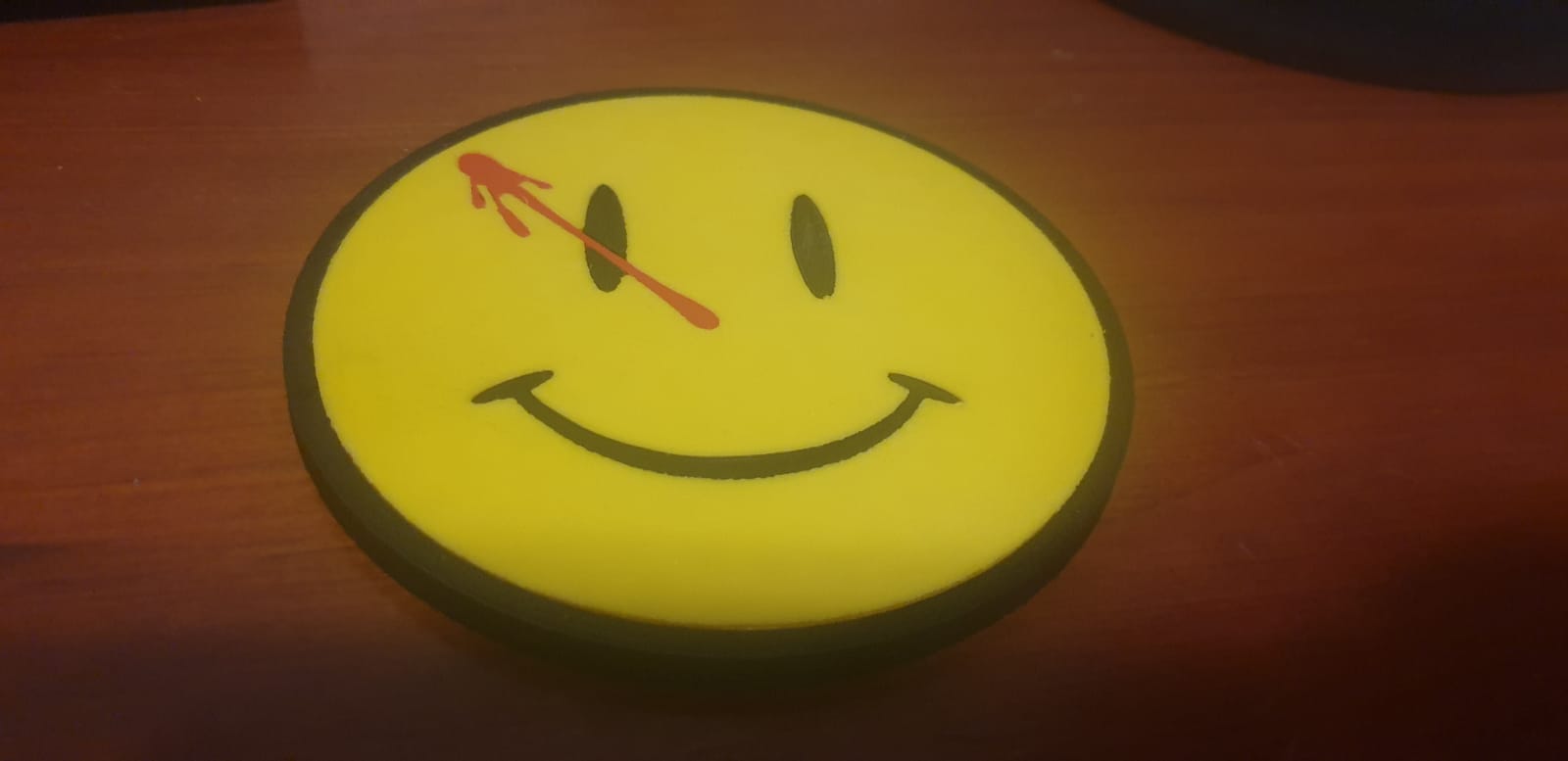 Watchmen logo coaster