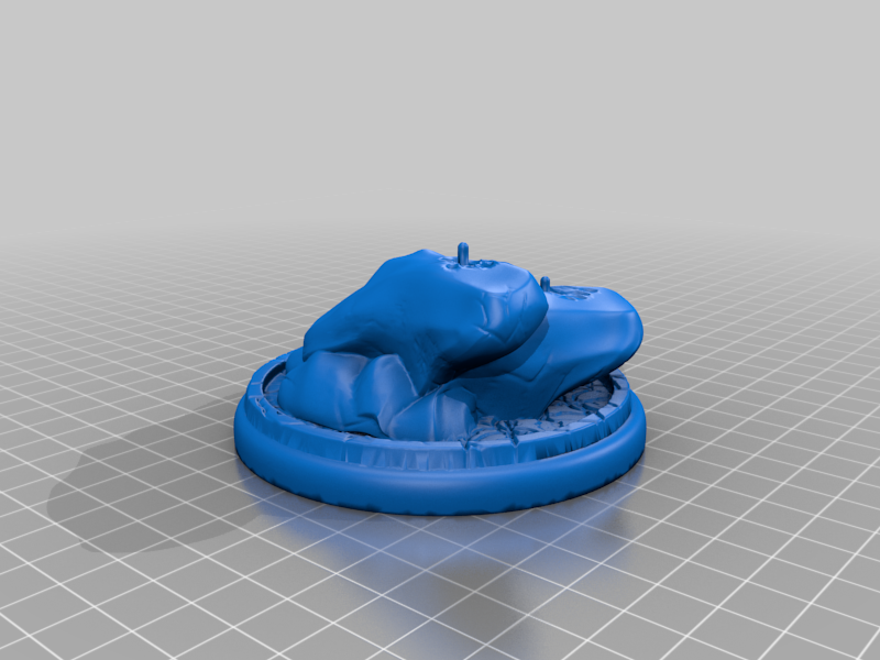 Werewolf Statue/Mini (Low Resolution)