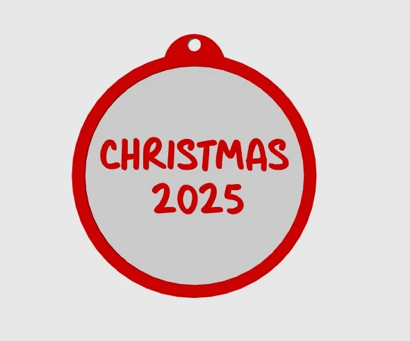 CHRISTMAS 2025 ORNAMENT