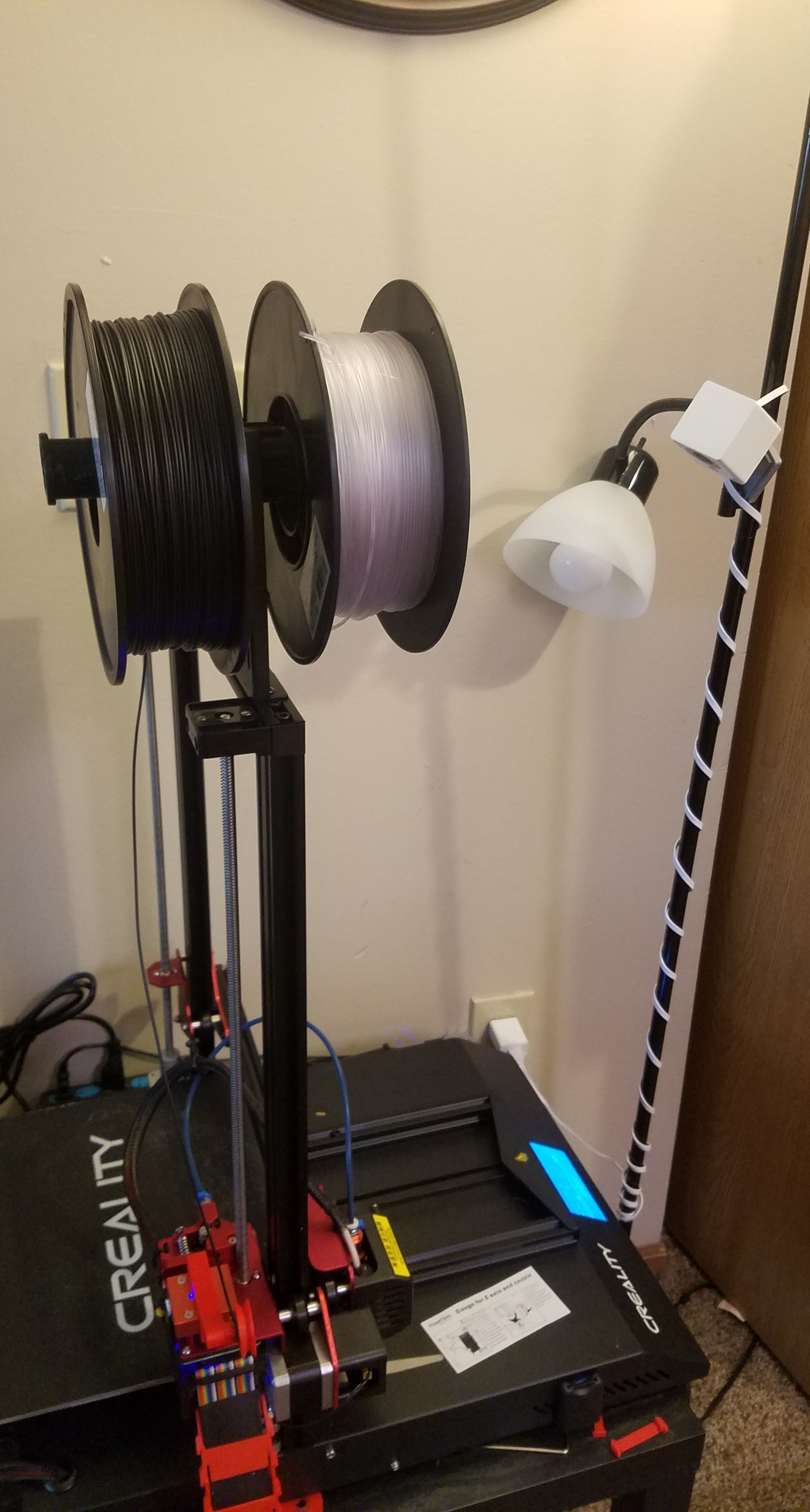 Dual Spool Holder for CR10s Pro