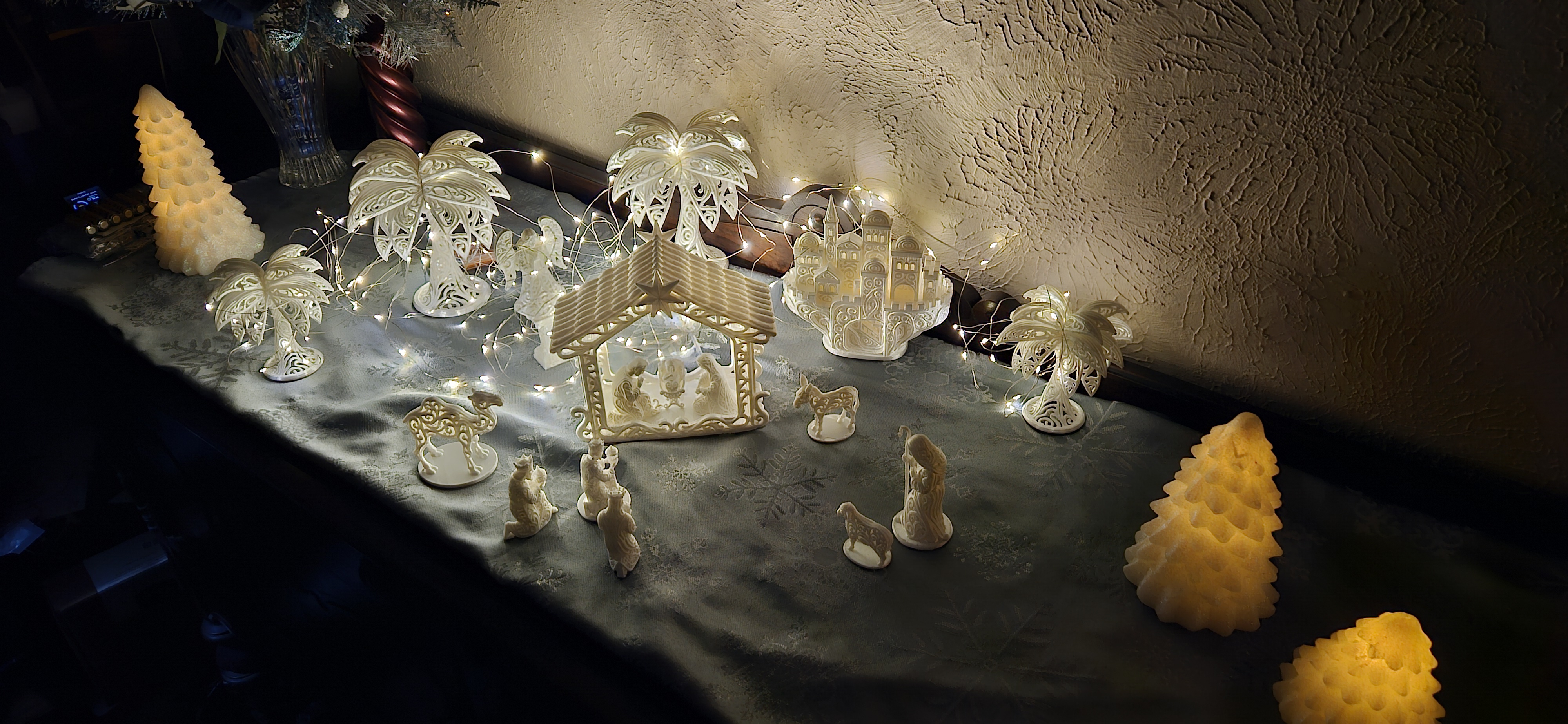 Ornate Nativity Scene