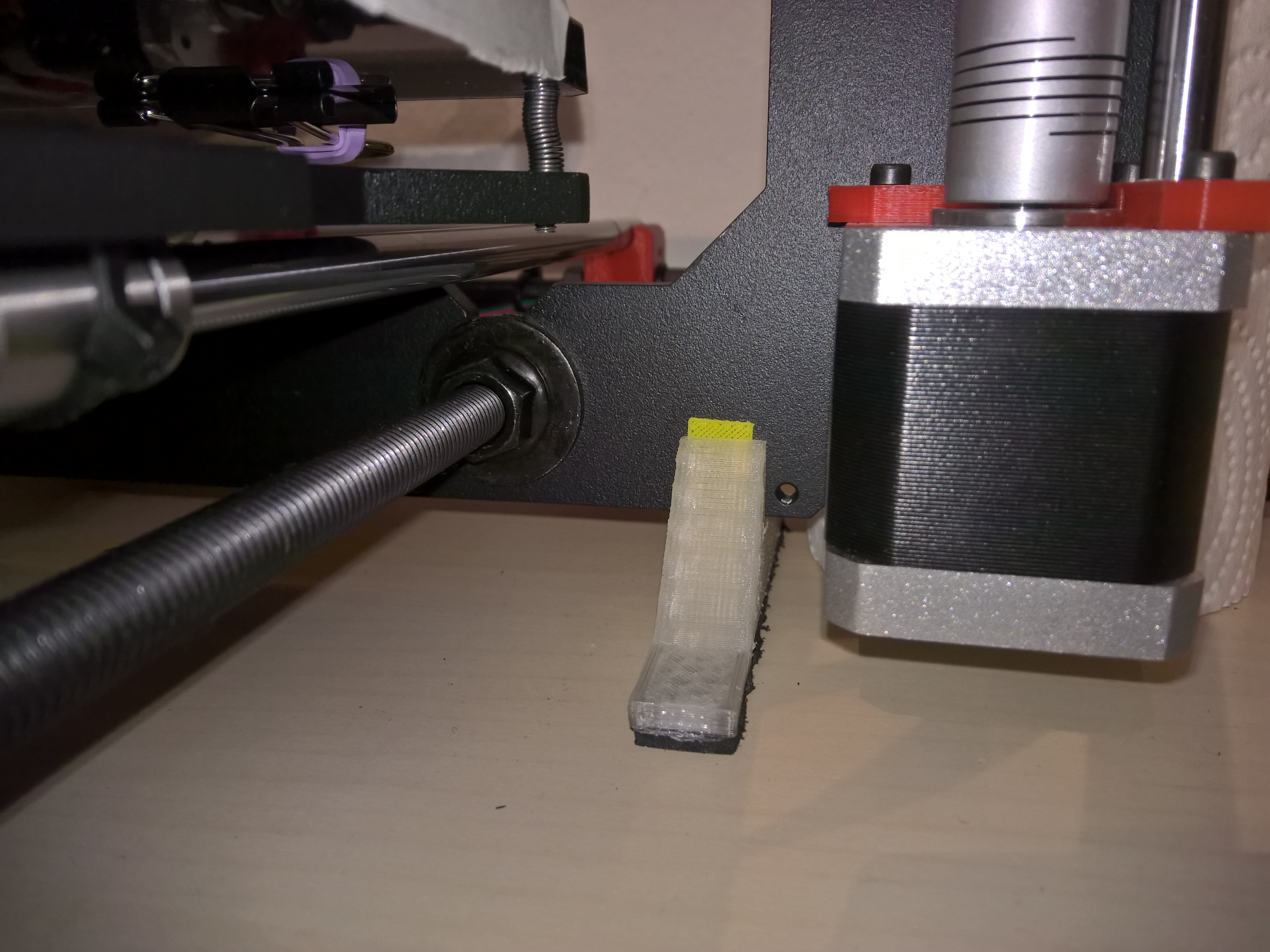 Prusa i3 Hephestos noise reduction feet