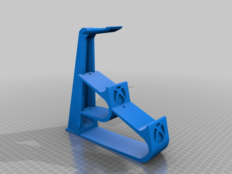 Double Xbox Controller Stand + Headset