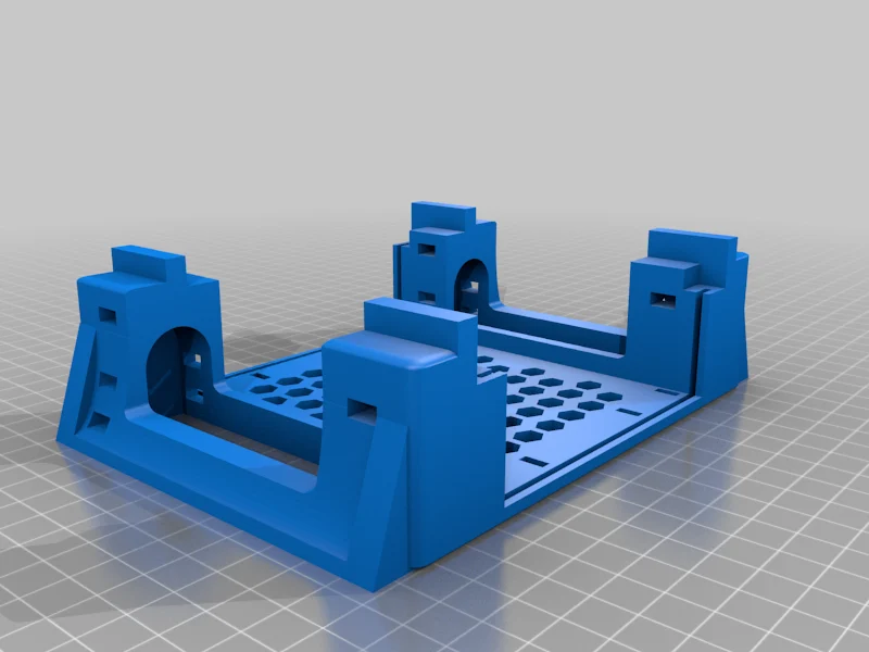 Prusa Mini Stand / Power Adapter Tuck Away with Room for Pi