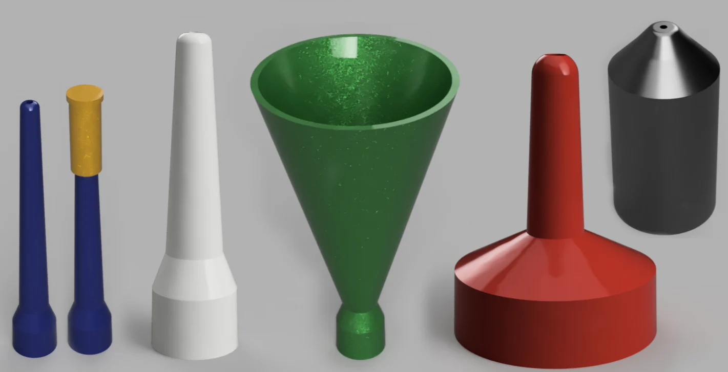 Fully Parametric "Nozzle"/Funnel/Flow Regulator